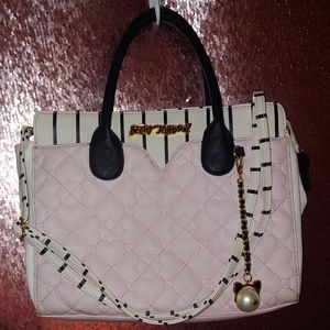 Great condition large betsey Johnson purse